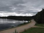 Вид с вала на Чёрное озеро