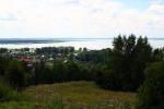 Вид на галичское озеро с городища