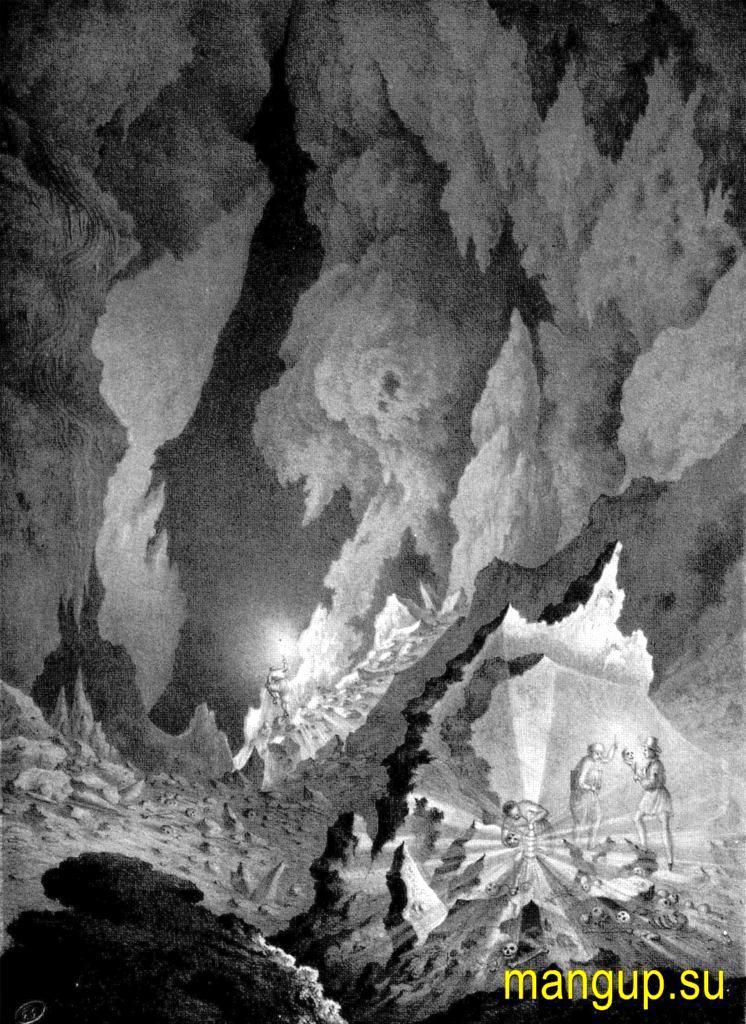 Литография Фул-Коба. Фридрих Гросс. "Альбом видов Крыма".