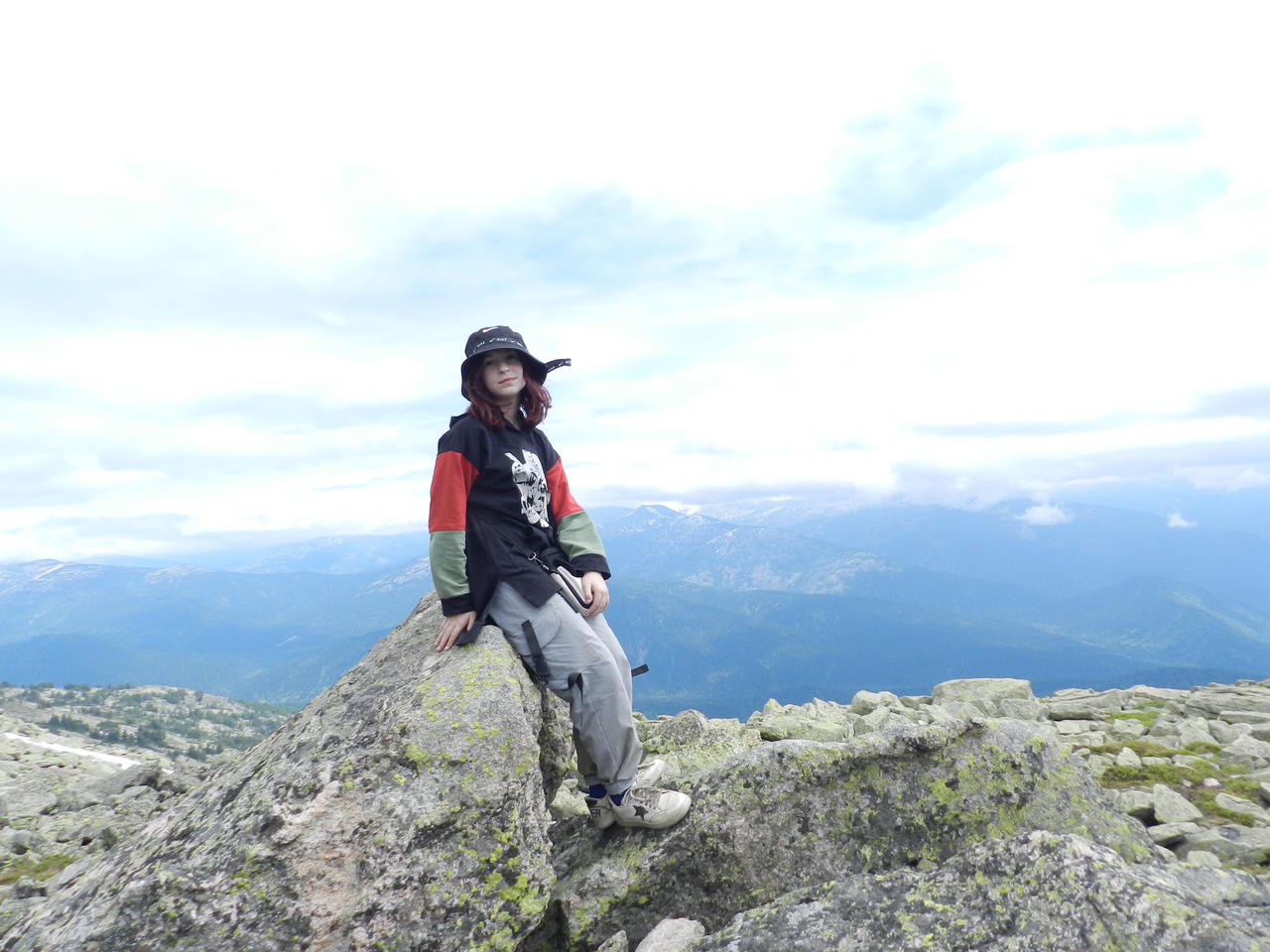 С видом на Хакасию