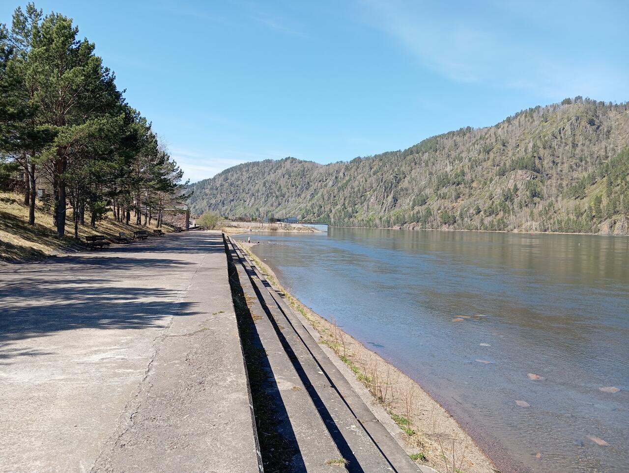 Набережная Дивногорска