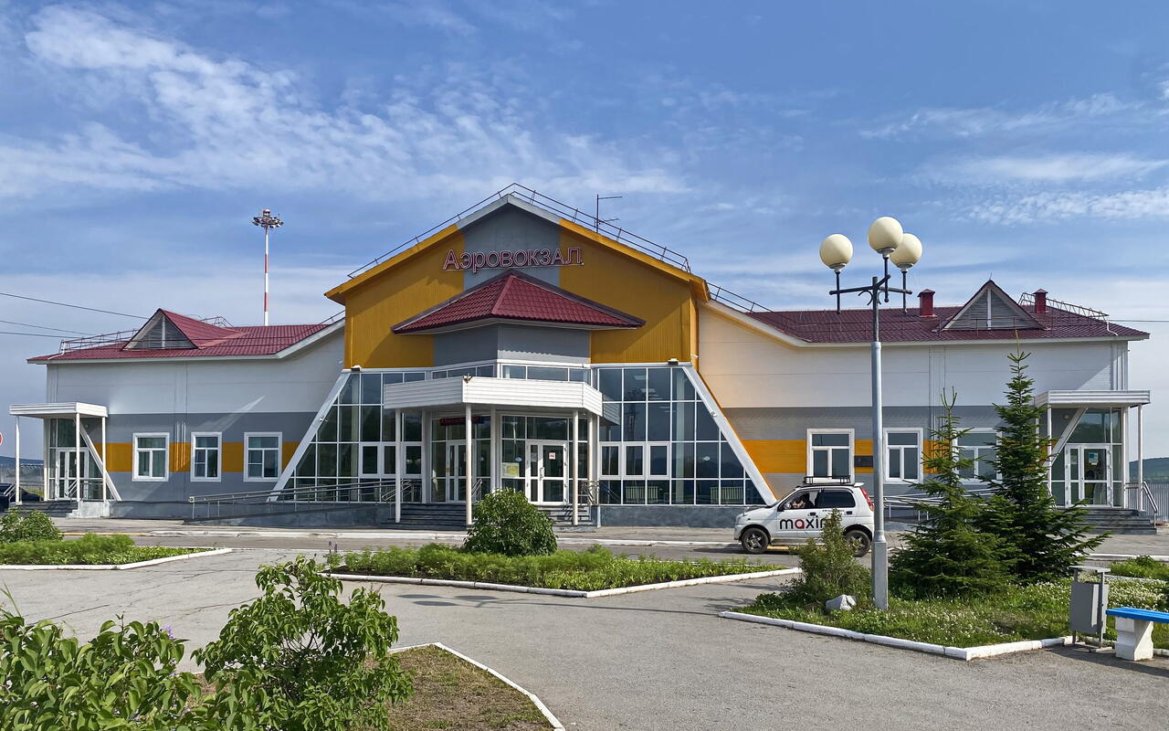 Здание аэропорта, фото 2025 года