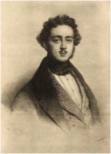 Пьер-Луи-Анри Греведон. Портрет А.Н. Демидова, князя Сан-Донато. 1835 г.