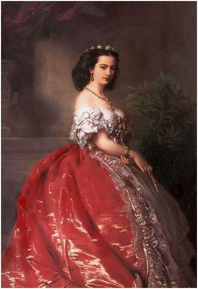 Франц Ксавье Винтергальтер. Портрет принцессы Матильды Бонапарт. 1850-е гг.