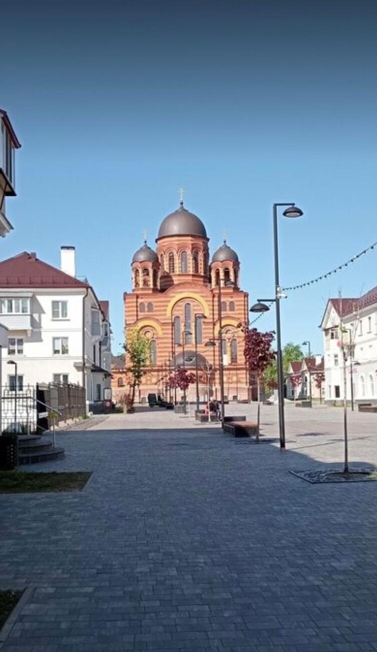 Современный вид аллеи