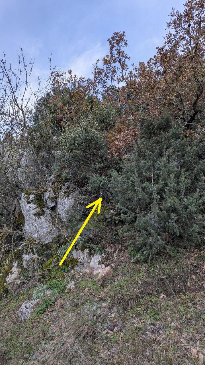 Подъем к тайнику