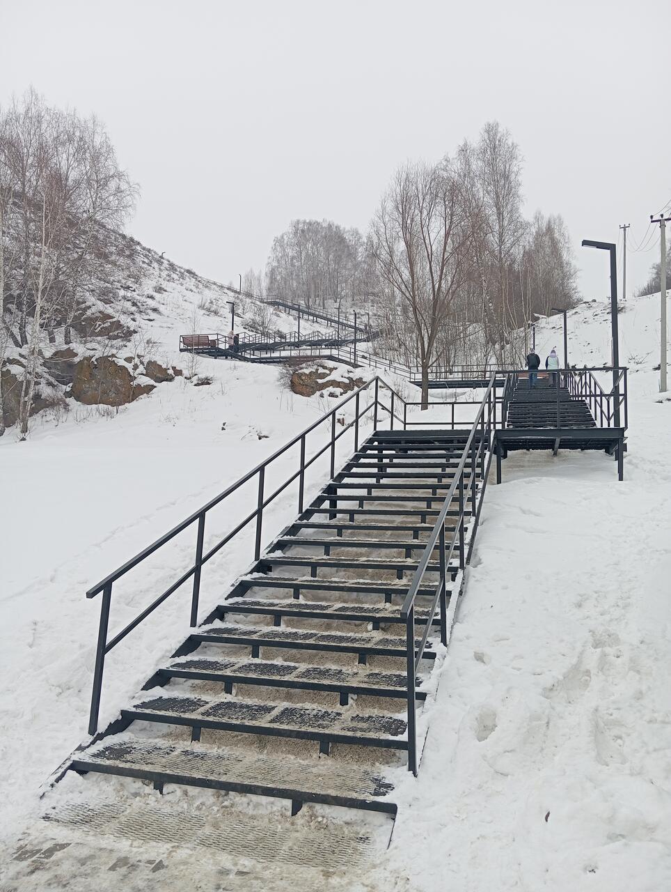 Лестница на смотровую площадку