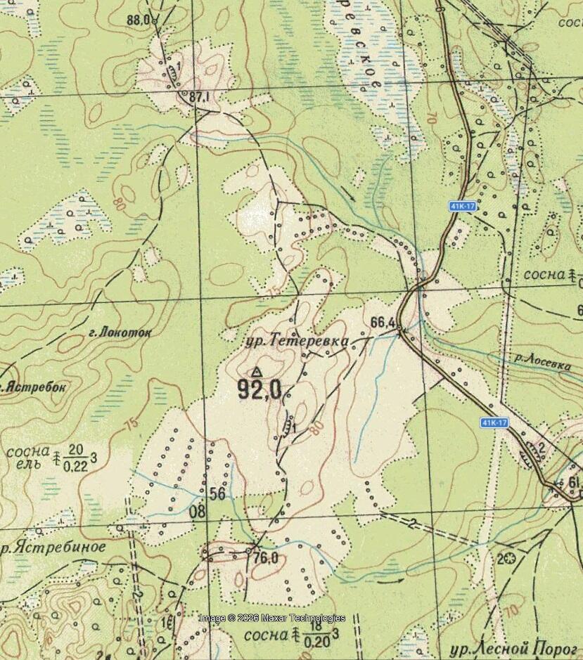 карта ГШ