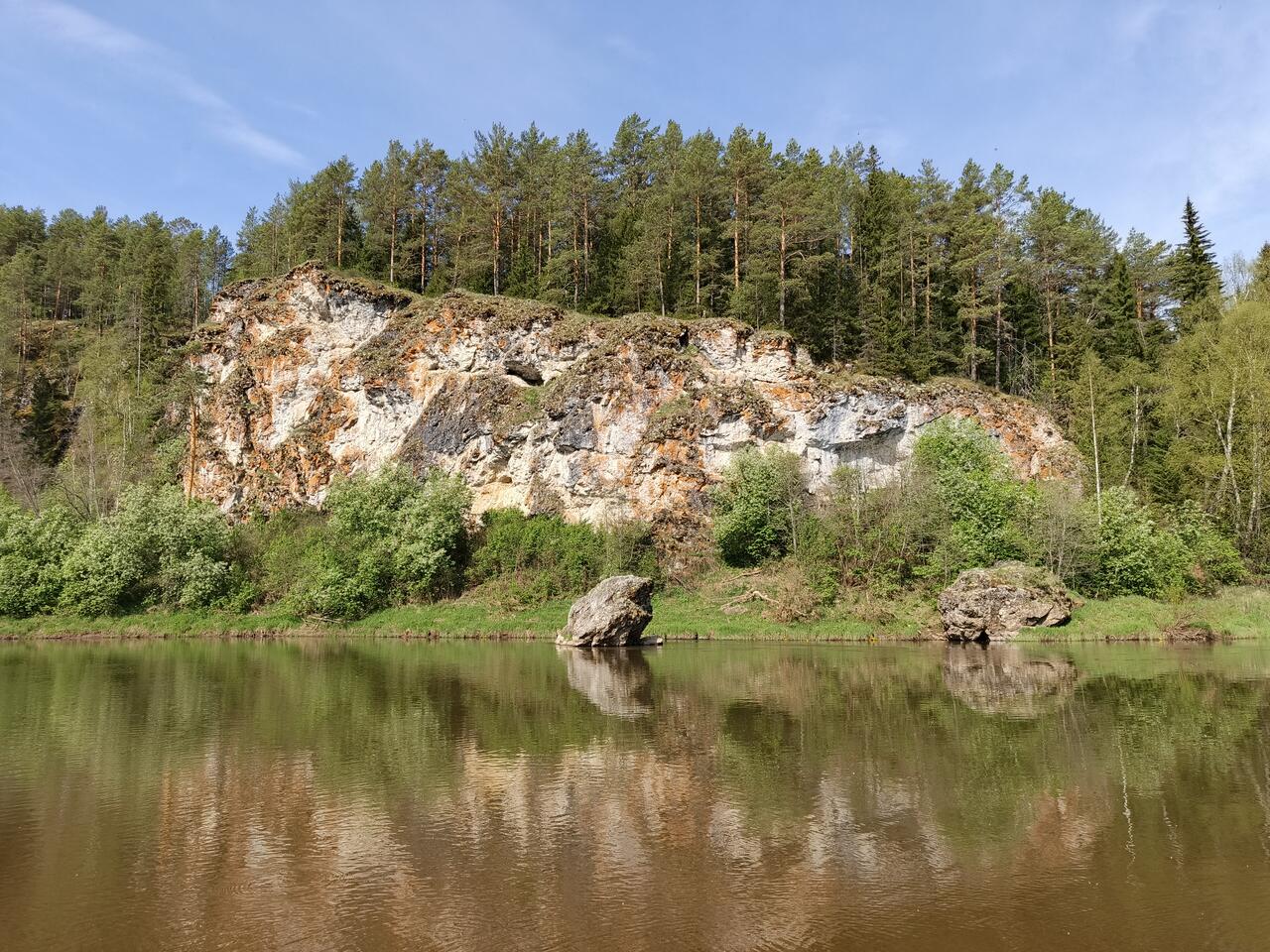 Скалы "Лось" и "Камень-копна"