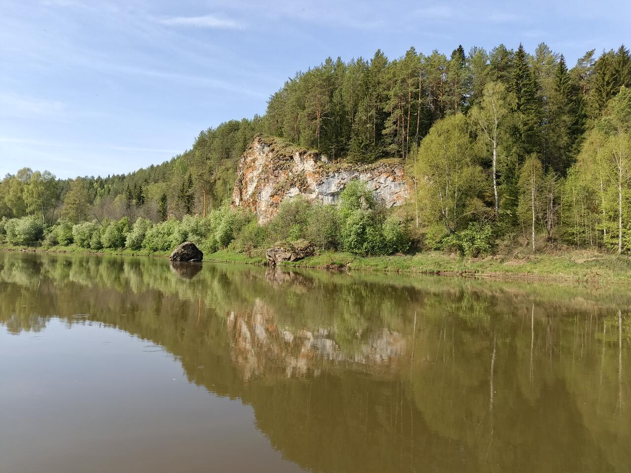 Скалы "Лось" и "Камень-копна"