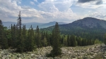 Каменный гребень с вершины 1006м