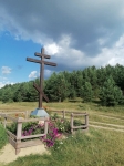 Поклонный крест у родника князей Пожарских