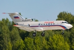 Як-40 специального лётного отряда «Россия»  Управления делами Президента РФ