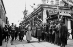 Российский император Николай II на вокзале Златоуста