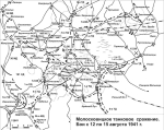 схема Молосковицкого сражения