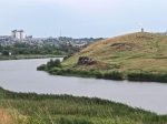 Вид на скалу Лягушка и крест