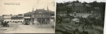 1900 и 1929 годы, конечная конки и обустройство трамвайного круга, здание трактира Богданова (Богдашка) дало название этого места, которое до сих пор так называют, 6 шаг.