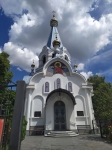 Храм, вид с пер. Халтуринского