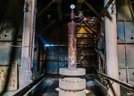 Устье скважины с зацементированной колонной
