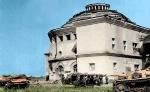 1942 год. Немецкие Штуги у Ротонды.