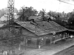 Первое здание вокзала станции Обираловка, 1958 год