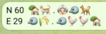 Координаты в смайликах telegram