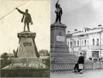 Первые варианты памятника Ленину
