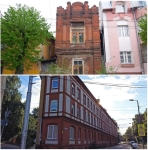 Узкие дома в Рязани и Калининграде