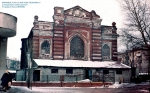 Конец 1970-х - начало 1980-х гг. Склад РОСТЕКСТИЛЬТОРГА в здании синагоги (фото П.Попова)