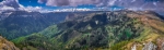 Панорама с горы Шапка