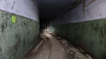 Рельсы внутри хранилища