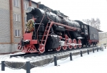 Паровоз-памятник Л-3449