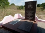 Памятник, установленный на могиле Н. Токарева. А рядом похоронена его жена, Елизавета Матвеевна.